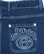 Eye-Detail Denim Jeans — 1104 - view 42