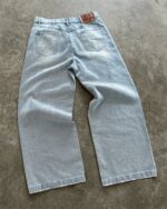 Light Blue Graphic Jeans — GLS01 - view 17