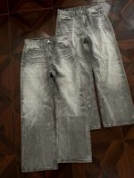 Washed Denim Jeans — 0050 - view 1
