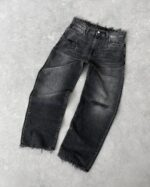 Panelled Wide-Leg Jeans — 5110 - view 2