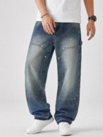 Washed Panelled Jeans — 0030 - view 11