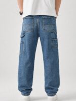 Washed Panelled Jeans — 0030 - view 13