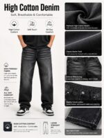 Washed Denim Jeans — 1101 - view 10