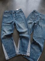 Blue Embellished Jeans — 99402 - view 17