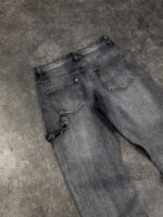 Grey Patchwork Jeans — 0059 - view 4