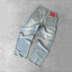 Panelled Wide-Leg Jeans — 5110 - view 32