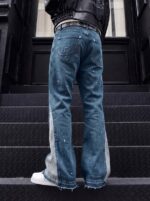 Blue Embellished Jeans — 99402 - view 8