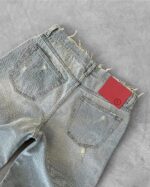 Panelled Wide-Leg Jeans — 5110 - view 22