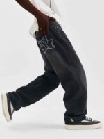Black Star-Pocket Jeans — 7049黑 - view 25