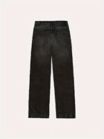 Grey Washed Wide-Leg Jeans — 0112 - view 25
