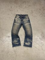 Blue Washed Wide-Leg Jeans — 0007 - view 14