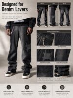 Black Star-Pocket Jeans — 328 - view 7