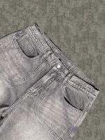 Grey Washed Wide-Leg Jeans — 0112 - view 29