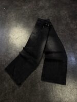 Black Washed Wide-Leg Jeans — 274 - view 25