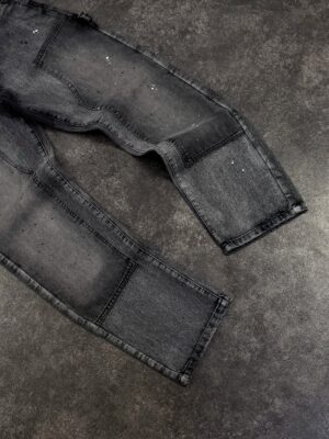 Grey Patchwork Jeans — 0059 - view 2