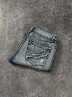 Blue Washed Pocket-Detail Jeans — 0061 - view 8