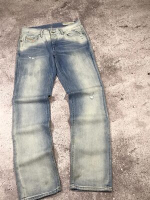 Washed Denim Jeans — 288 - view 1