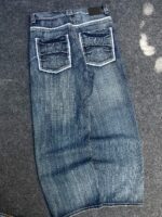 Blue Contrast-Stitch Jeans — 284 - view 17
