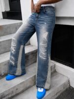 Washed Denim Jeans — 0016 - view 11