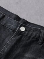 Black Washed Wide-Leg Jeans — 274 - view 33
