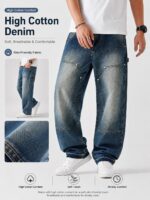 Washed Panelled Jeans — 0030 - view 8