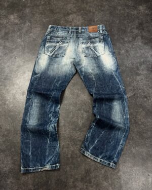 Washed Denim Jeans — 270 - view 1