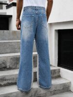 Washed Denim Jeans — 0016 - view 9