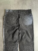 Black Paint-Effect Jeans — 317 - view 9