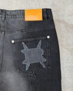 Black Star-Pocket Jeans — 328 - view 2