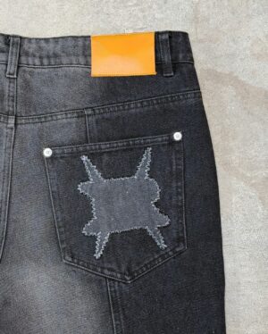 Black Star-Pocket Jeans — 328 - view 2
