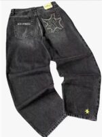 Black Star-Pocket Jeans — 7049黑 - view 20