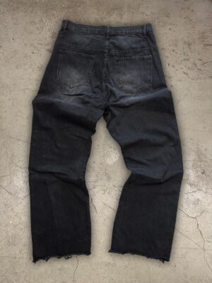 Two-Tone Patchwork Jeans — 0013 - view 2