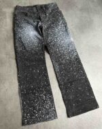 Black Paint-Effect Jeans — 317 - view 11