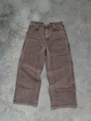 Brown Washed Jeans — 261 - view 2