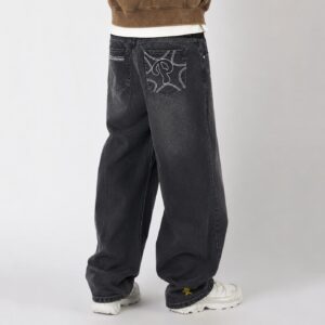 Black Star-Pocket Jeans — 7049黑 - view 1