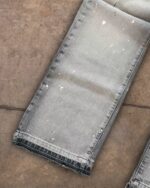 Grey Panelled Wide-Leg Jeans — 0024 - view 17