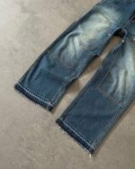 Washed Panelled Jeans — 0030 - view 9