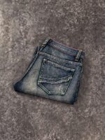 Blue Washed Pocket-Detail Jeans — 0061 - view 5