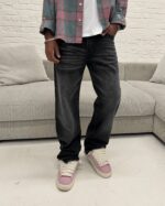 Washed Denim Jeans — 1101 - view 3