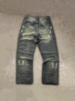 Grey Distressed Wide-Leg Jeans — 0035 - view 19