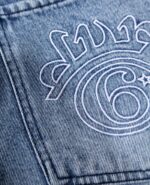 Eye-Detail Denim Jeans — 1104 - view 64