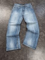 Blue Washed Denim Jeans — 0042 - view 20