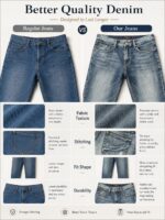 Blue Washed Pocket-Detail Jeans — 0061 - view 22
