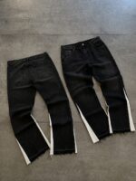 Panelled Denim Jeans — 320 - view 8