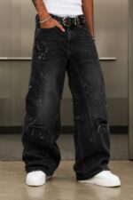 Washed Denim Jeans — 0036 - view 8