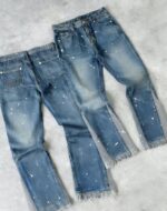 Blue Embellished Jeans — 99402 - view 11