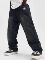 Black Star-Pocket Jeans — 7049黑 - view 24