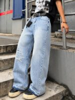 Star-Detail Denim Jeans — 0063 - view 7