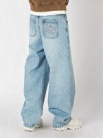 Eye-Detail Denim Jeans — 1104 - view 21