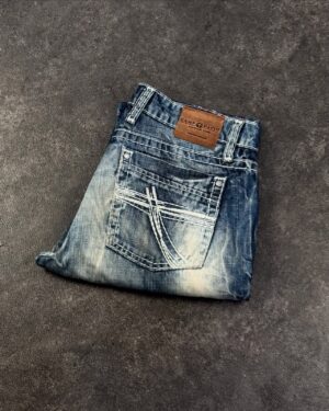 Washed Denim Jeans — 270 - view 2